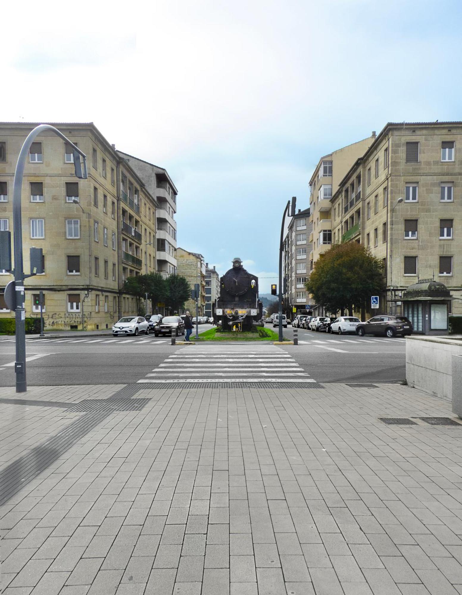 El Rincon De La Estacion Lägenhet Ourense Exteriör bild